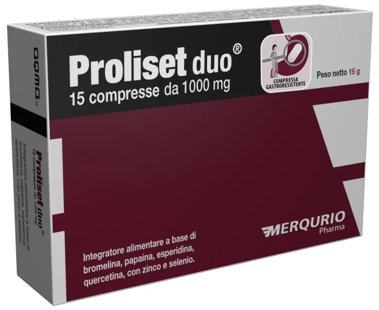 Proliset Duo integratore alimentare 15 compresse