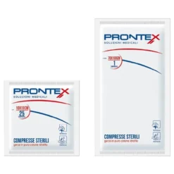 Prontex Garza Compressa 12/8 10x10cm 25 Pezzi
