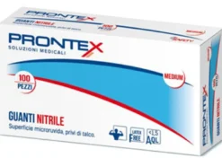 Prontex Guanto in Nitrile Senza Polvere m 7/8 100 Pezzi