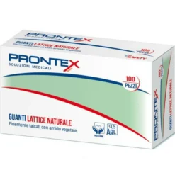Prontex Guanto Lattice Naturale Con Amido Vegetale Taglia L 100 Pezzi