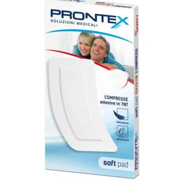 Prontex Soft Pad Garza 10x25cm 2 Pezzi