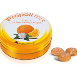 Propoli Mix Caramelle Gusto Arancia con Rosa Canina e Propoli 60g
