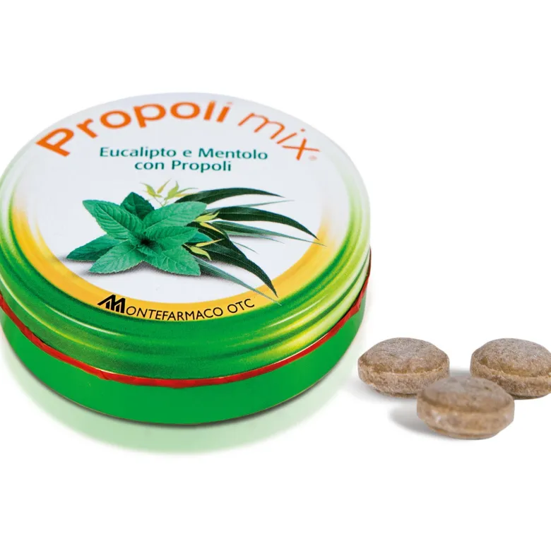 Propoli Mix Caramelle Gusto Eucalipto e Mentolo con Propoli 60g