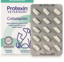 Protexin Veterinary Cobalaplex Integratore per Cani e Gatti 60 Capsule