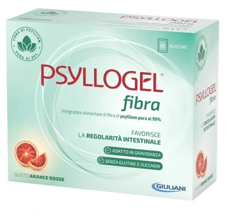Psyllogel fibra gusto arance rosse 20 bustine