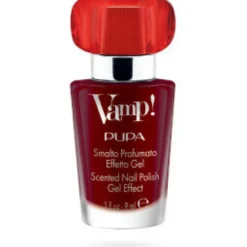 Pupa Vamp! Smalto Profumato Effetto Gel 205 Erotic Red 9ml