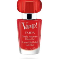Pupa Vamp! Smalto Profumato Effetto Gel 202 Carnal Red 9ml