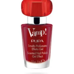 Pupa Vamp! Smalto Profumato Effetto Gel 204 Passionate Red 9ml
