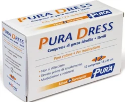 PURA DRESSCompresse di garza idrofila sterili.