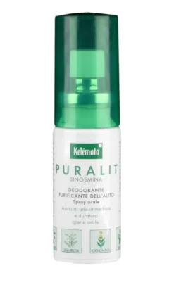 Puralit sinosmina Deodorante purificante dell'alito spray orale 15ml