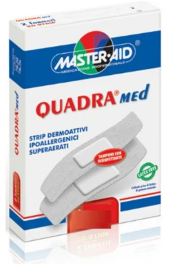 Quadramed cerotti in morbido tessuto non tessuto 10 strip SUPER