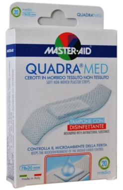 Quadramed cerotti ipoallergenici 20 strip MEDIO