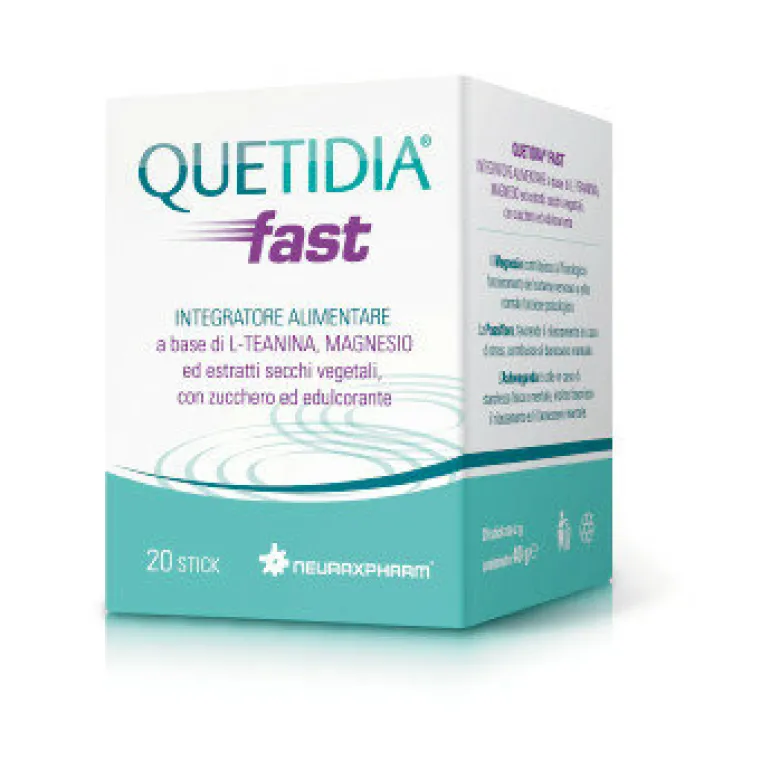 Quetidia Fast Slow utile per il benessere mentale 20 stick