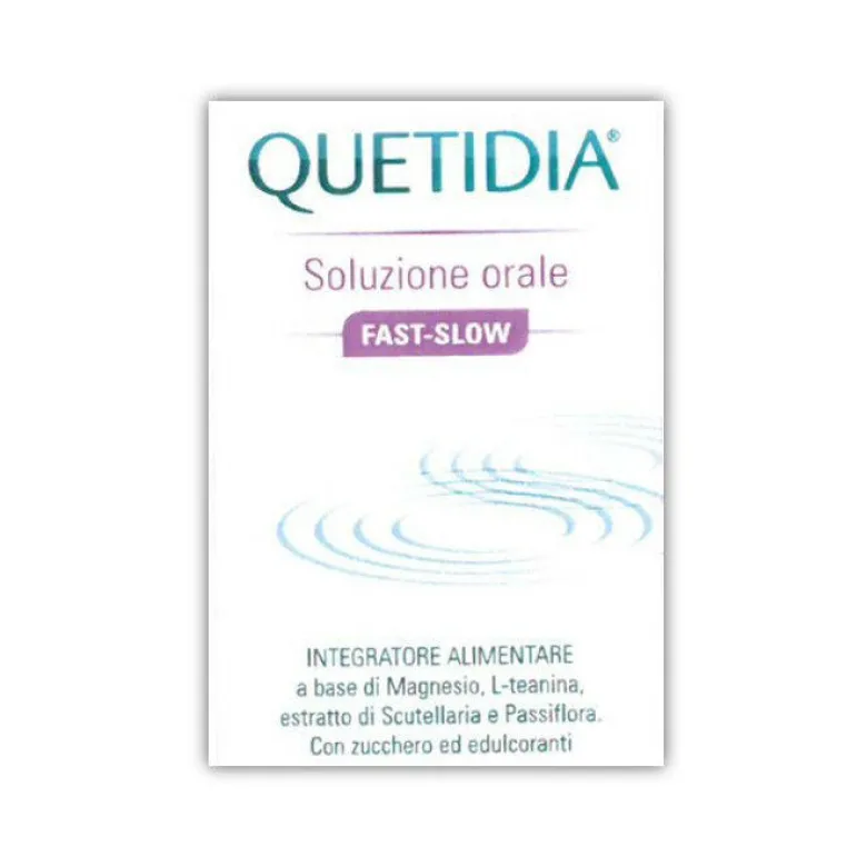 Quetidia Soluzione Orale Fast Slow Integratore Alimentare benessere Mentale 150ml