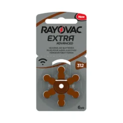 Rayovac 312 Extra Advanced 6 Pezzi