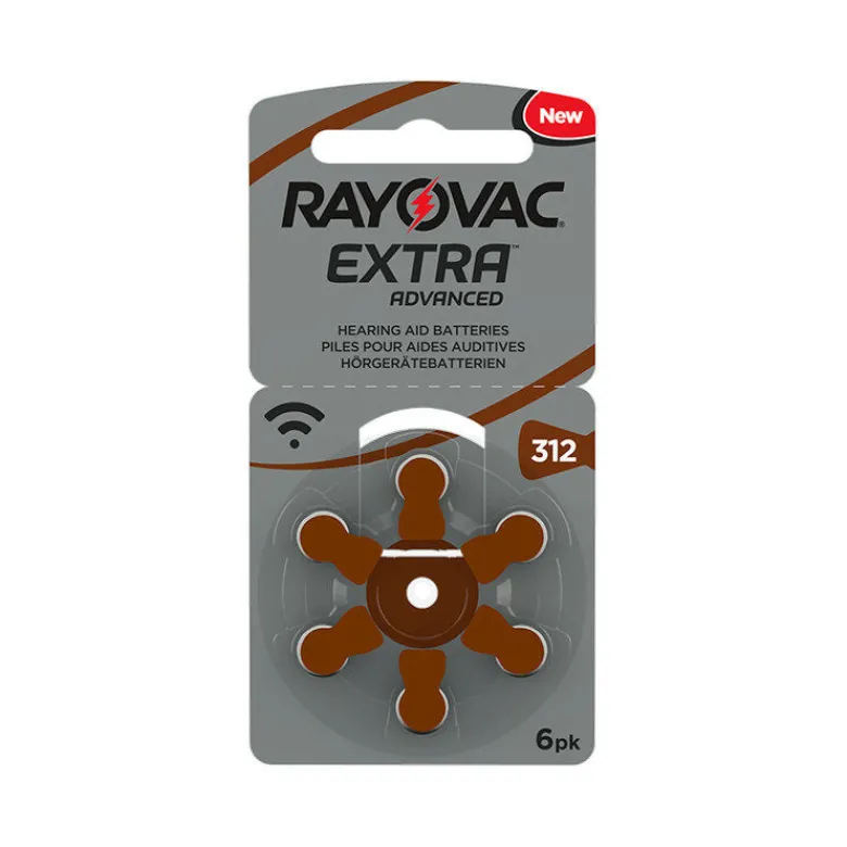 Rayovac 312 Extra Advanced 6 Pezzi