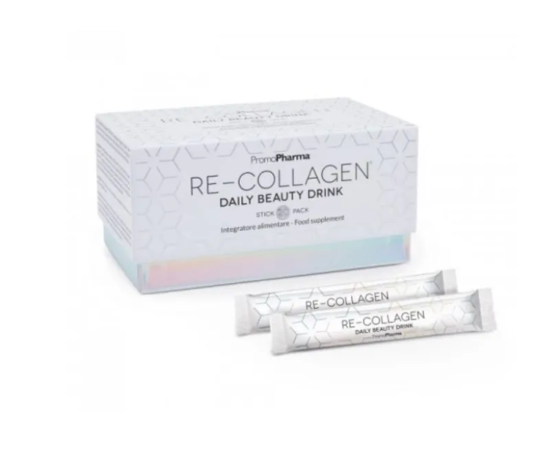Re-Collagen Daily Beauty Drink per il benessere di unghie e capelli 60 stick pack