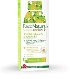 RecoNatural Sciroppo Tosse Secca e Grassa Bambini 150ml