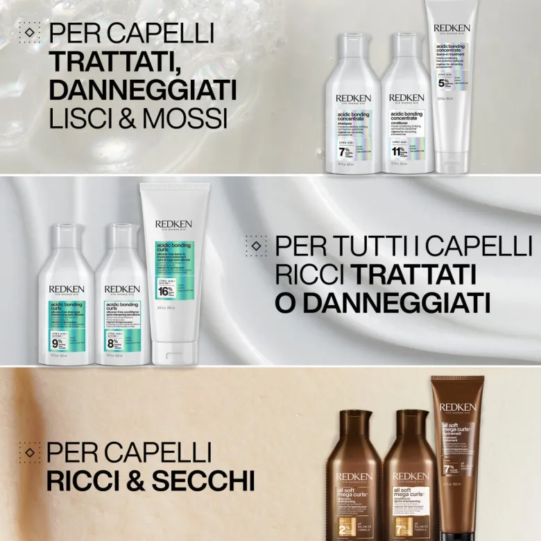 Redken Acidic Bonding Curls Trattamento Leave-In per ricci danneggiati 250ml