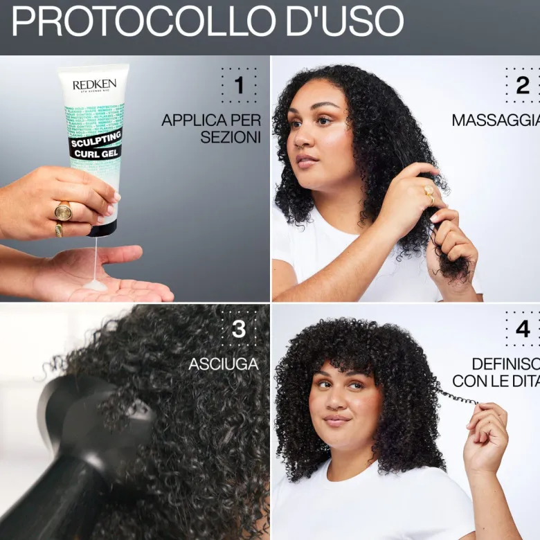 Redken Sculpting Curl Gel per capelli ricci 250ML