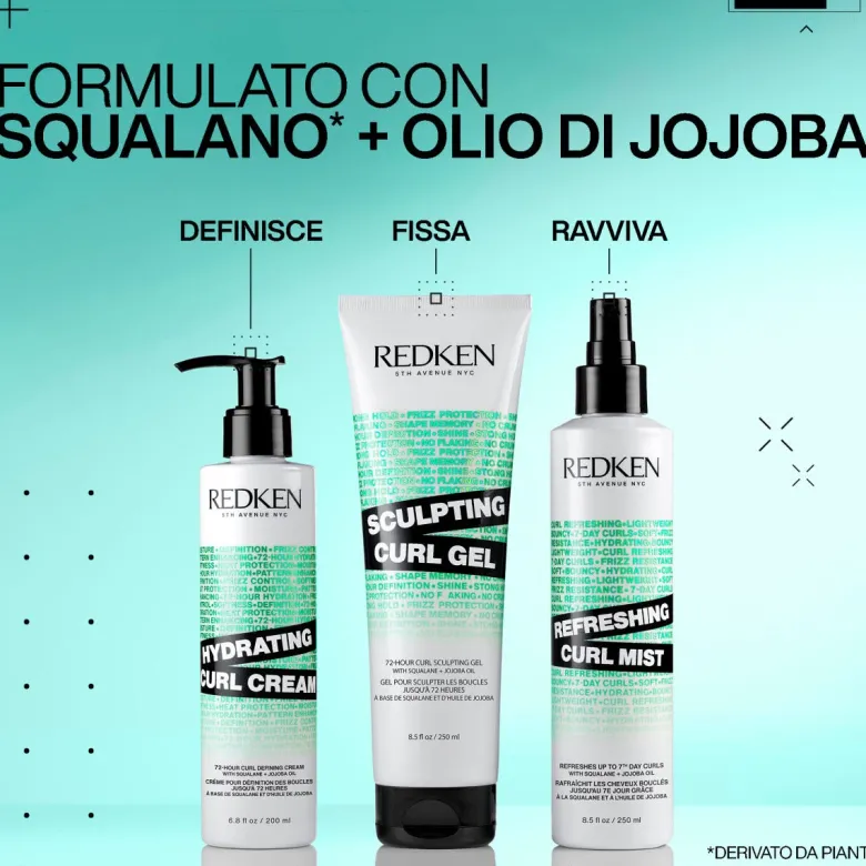 Redken Sculpting Curl Gel per capelli ricci 250ML