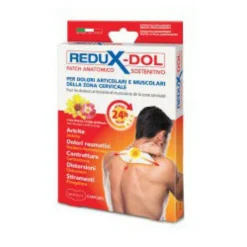 Redux Dol Sostenitivo per dolori articolari e muscolari della zona cervicale 5 patches