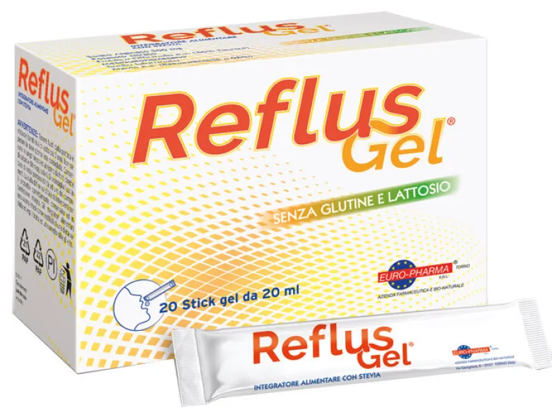 Reflus Gel integratore alimentare 20 stick gel