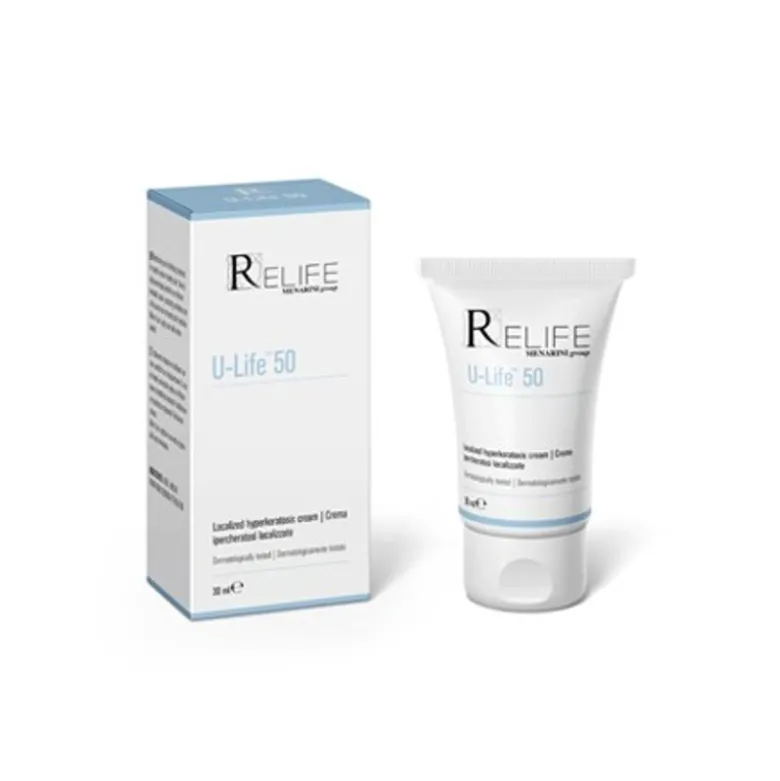 Relife U-Life 50 crema per ipercheratosi localizzate 30ml