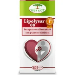 Renaco Lypolisar 08 Monascus utile per i livelli di colesterolo 80 capsule