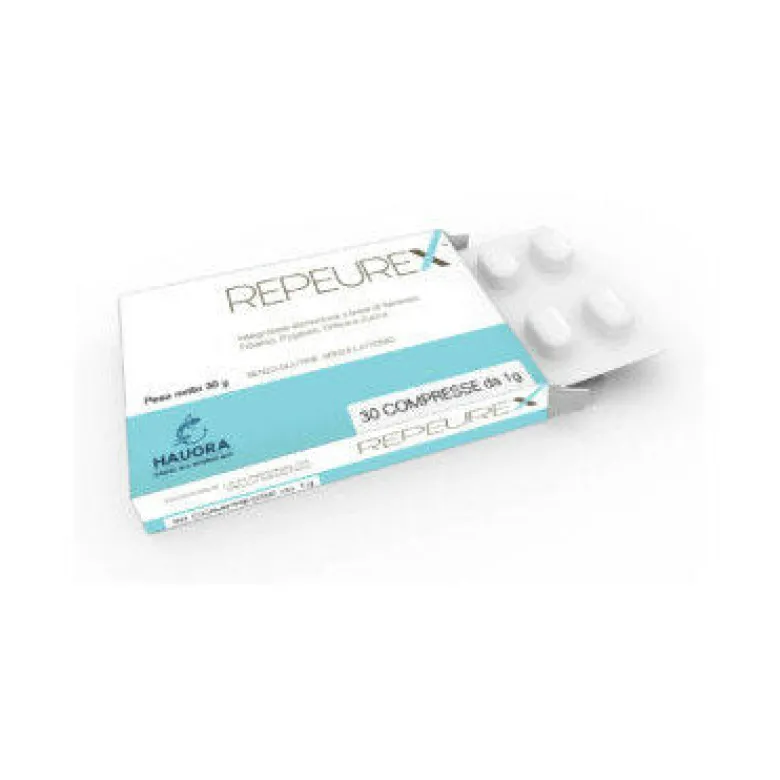 Repeurex integratore alimentare utile per le vie urinarie e la prostata 30 compresse