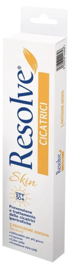 Resolve Cicatrici Skin SPF50+ Protezione adesiva 24x5 cm 1 pezzo