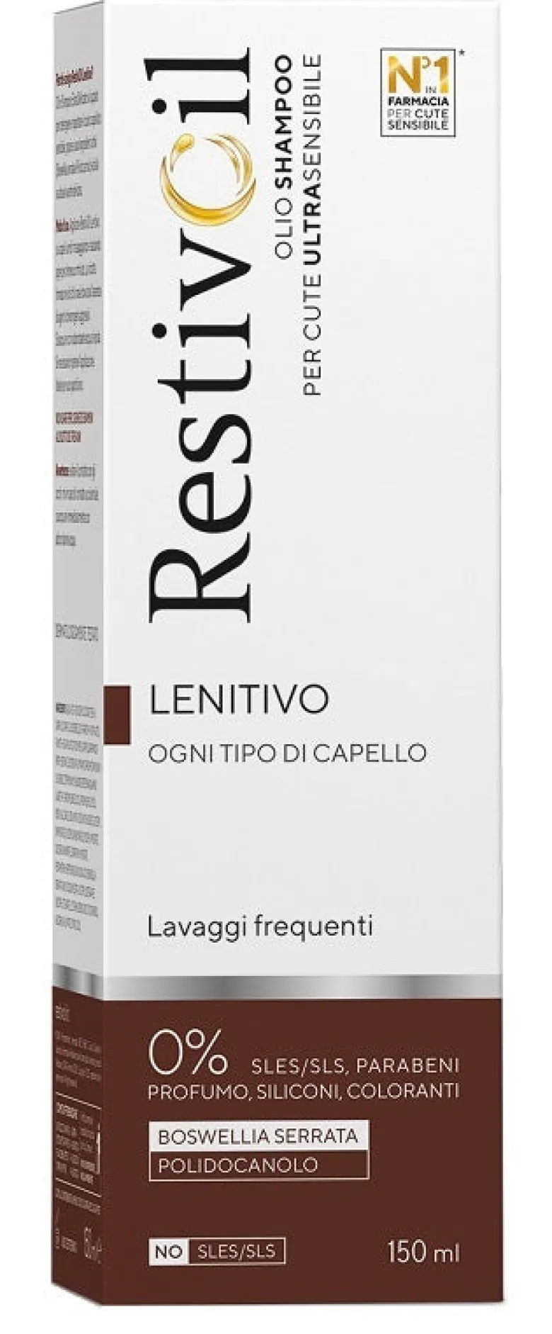 Restivoil Zero Olio-Shampoo per cute ultra sensibile 150ml