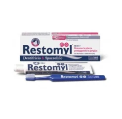 Restomyl Dentifricio & Spazzolino per cani e gatti 50ml
