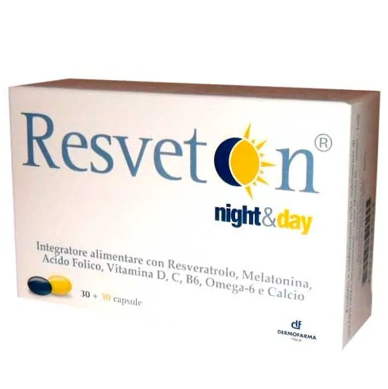 Resveton Night & Day integratore per le donne in menopausa 60 capsule