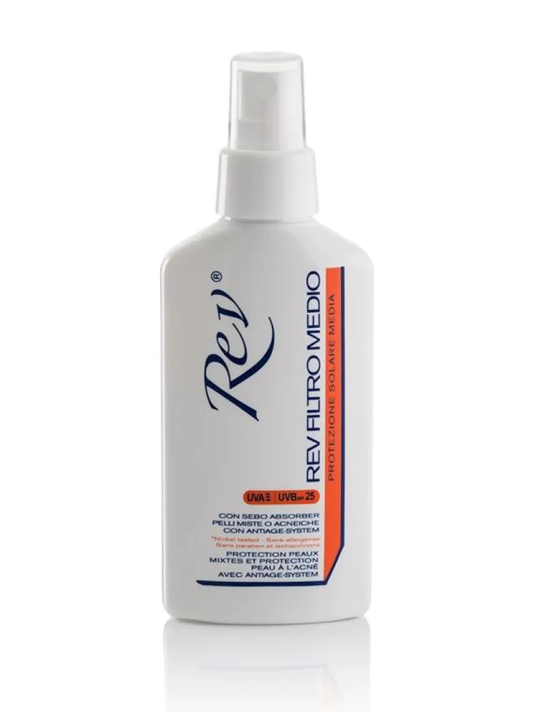Rev Filtro Medio Spray protezione solare leggera 125ml