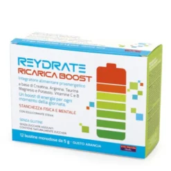 Reydrate Ricarica Boost riduce la stanchezza e l'affaticamento 12 bustine