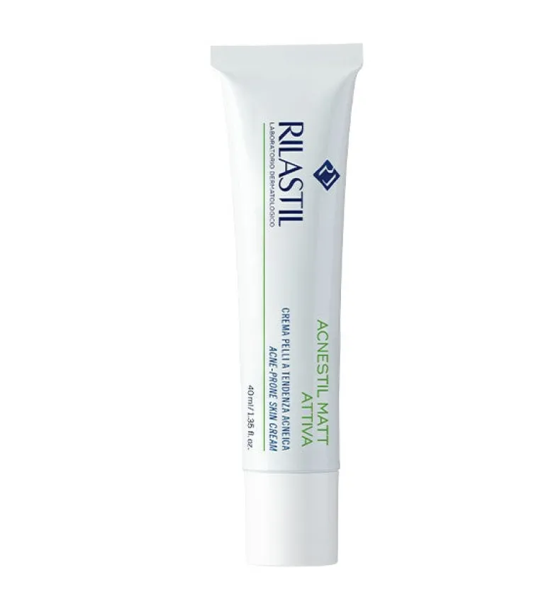 Rilastil Acnestil Matt Attiva Crema Idratante Sebo Normalizzante 40ml