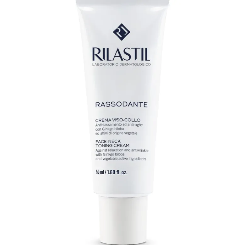 Rilastil Rassodante Crema Anti-Rilassamento Antirughe viso e collo 50ml