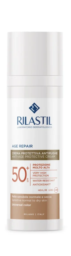 Rilastil Sun Age Repair Crema Solare SPF50+ Universal Color 50ml