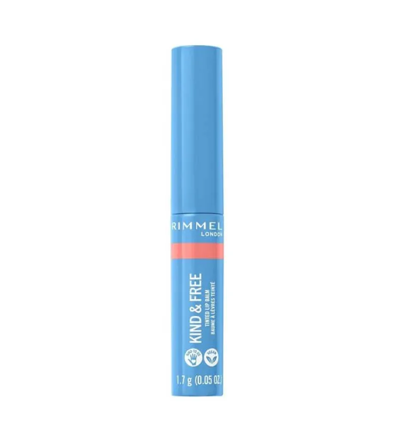 Rimmel London Kind & Free Balsamo Labbra Tinted Lip Balm 04: Hibiscus Blaze