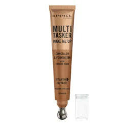 Rimmel Multi-tasker Wake Me Up Correttore & Fondotinta Formula Vegana 100 Mocha 20ml