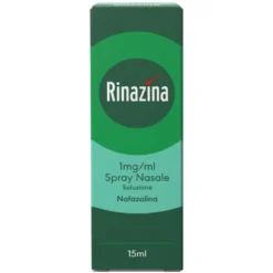 Rinazina Spray Nasale Decongestionante Nafazolina Lavaggio Nasale Raffreddore Sinusite 15 ml