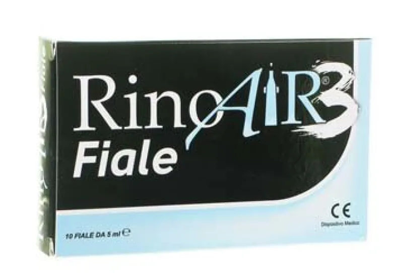 RinoAir 3 Fiale decongestione nasale 10 fiale da 5 ml