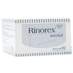 Rinorex Aerosol Bicarbonato 25x3ml Sollievo Nasale Rapido