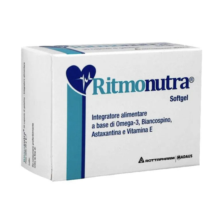 Ritmonutra 30 Capsule Softgel - Supporto Naturale per il Cuore