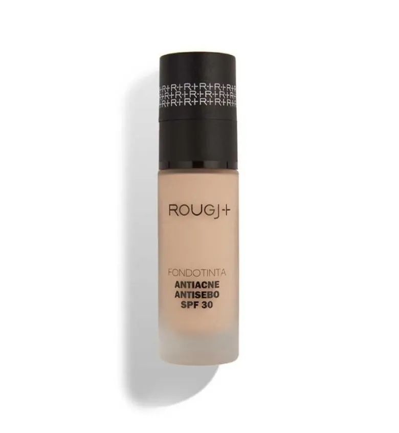 Rougj Glamtech Fondotinta Antiacne Antisebo SPF30 colore avorio 30ml