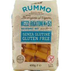 Rummo Mezzi Rigatoni Senza Glutine 400g - Pasta di Qualità
