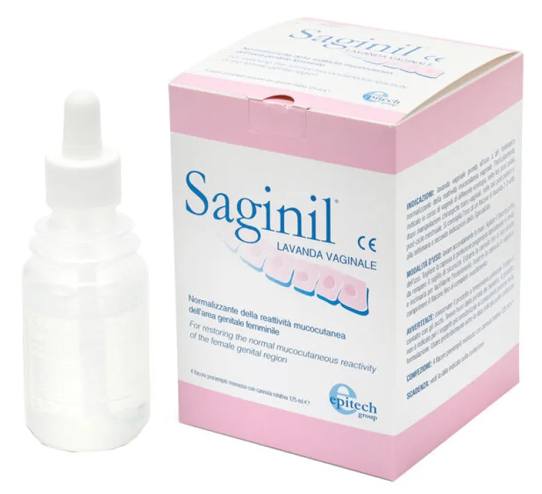 Saginil Soluzione Vaginale 4 flaconi da 125ml