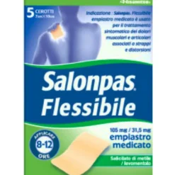 Salonpas Flessibile 5 cerotti 7cmx10cm