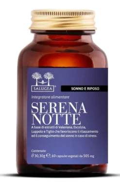 Salugea Serenanotte utile per l'insonnia 60 capsule